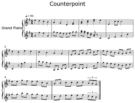 Eight Little Harmonies And Counterpoints